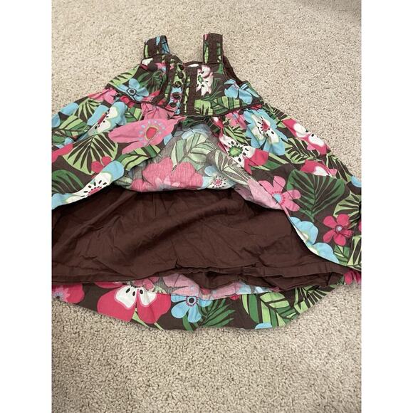 Baby Gap 18 - 24‎ months Girls Tropical Flower 2008 Easter Dress Outfit infant - Picture 3 of 9